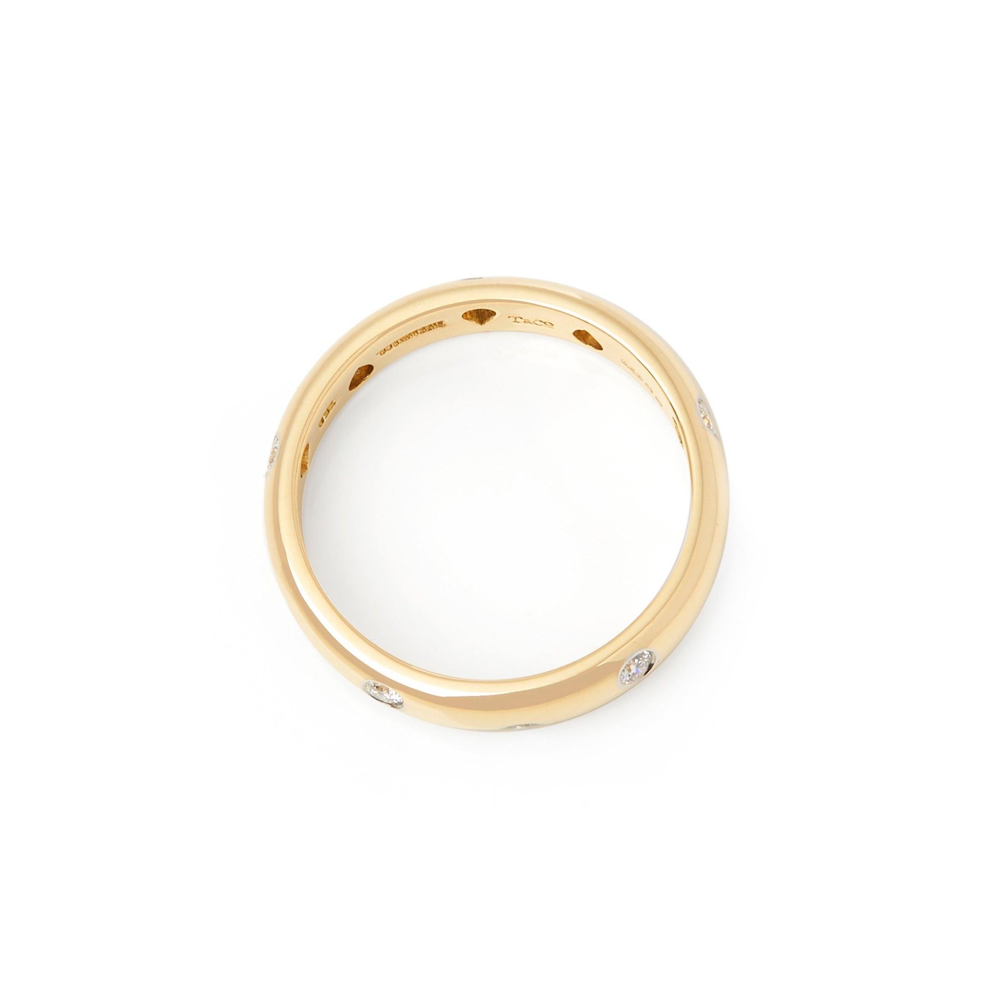 Tiffany & Co. 18 Karat Yellow Gold Etoile Ring In Excellent Condition In Bishop's Stortford, Hertfordshire