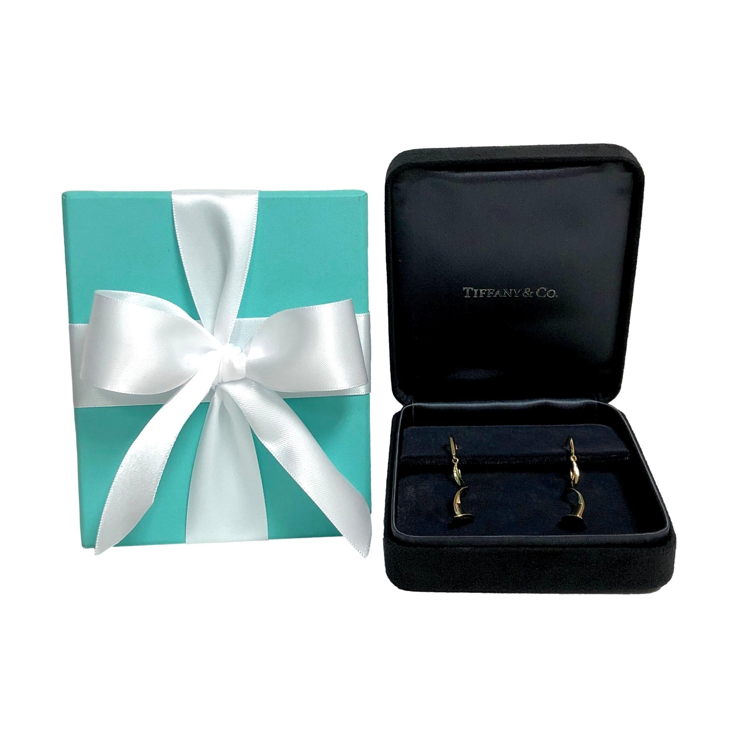 Pendientes colgantes Orquídea Frank Gehry de oro amarillo de 18 quilates Tiffany & Co. en venta 4