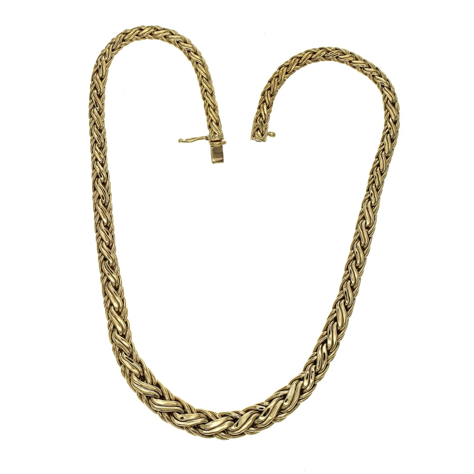 tiffany x collar necklace