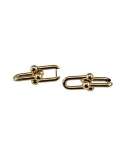 Tiffany & Co. 18K Yellow Gold HardWear Link Earrings #24503