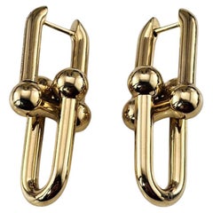 Tiffany & Co. 18K Yellow Gold HardWear Link Earrings #24503