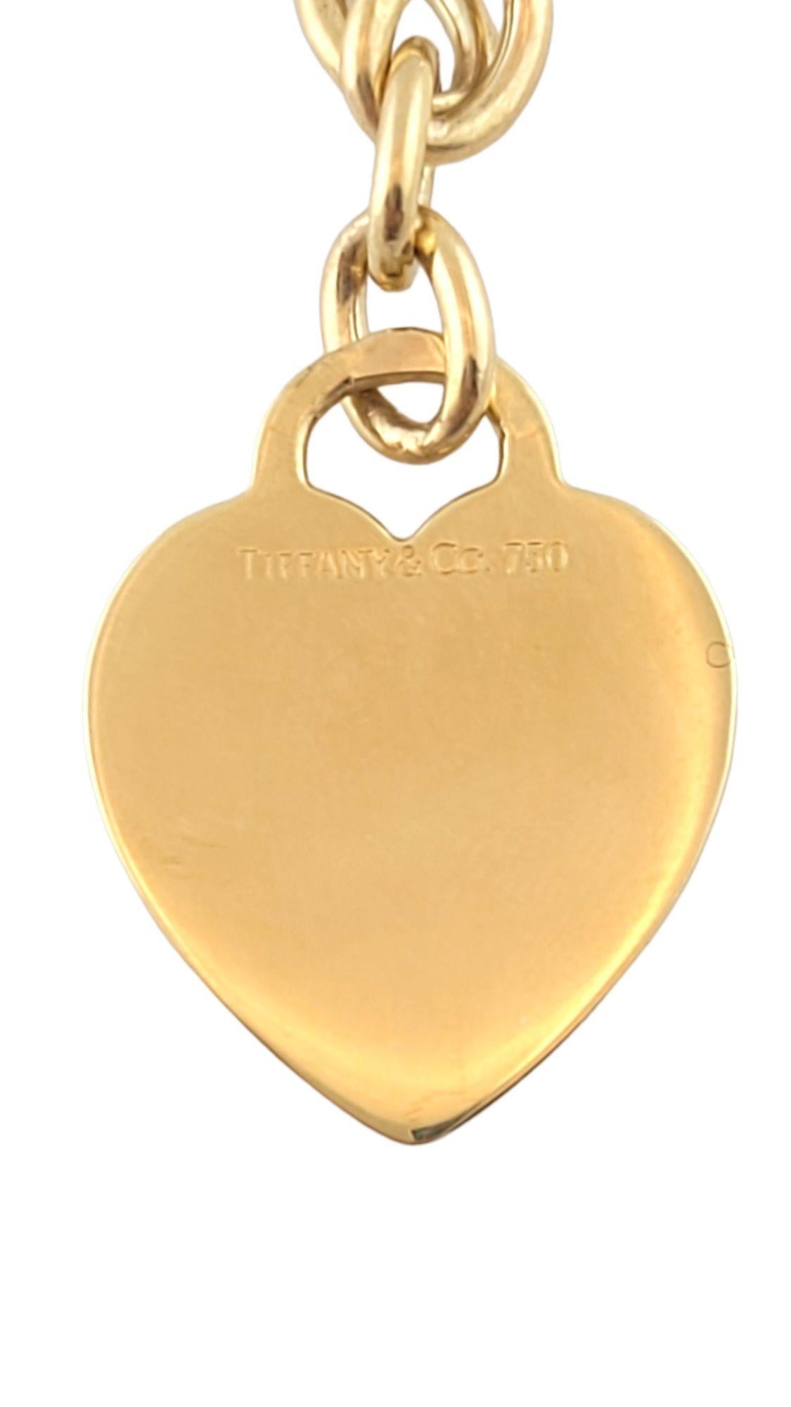 Women's Tiffany & Co. 18K Yellow Gold Heart Bracelet For Sale