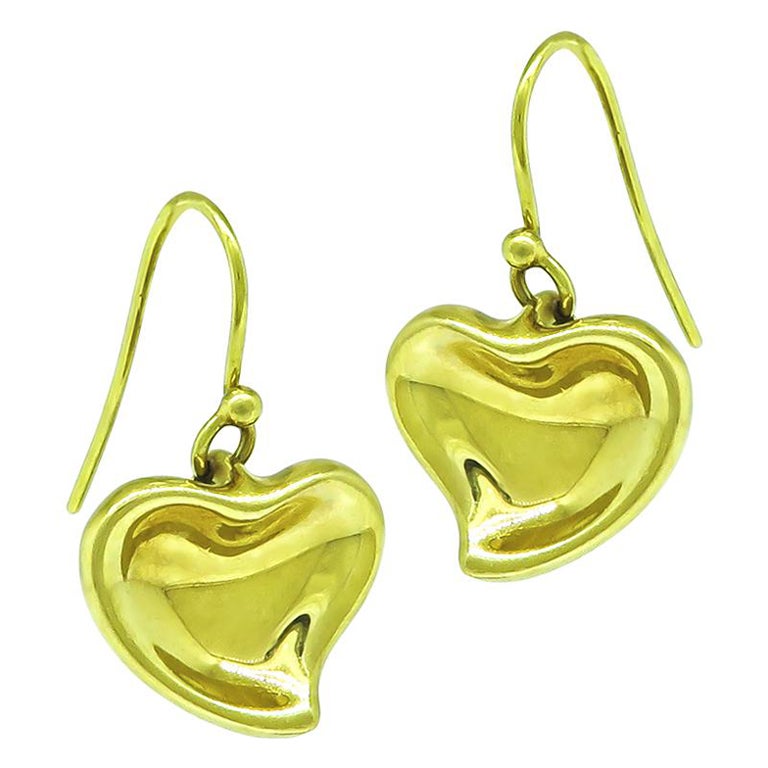 Pendientes Corazón Oro Amarillo 18k Tiffany & Co.