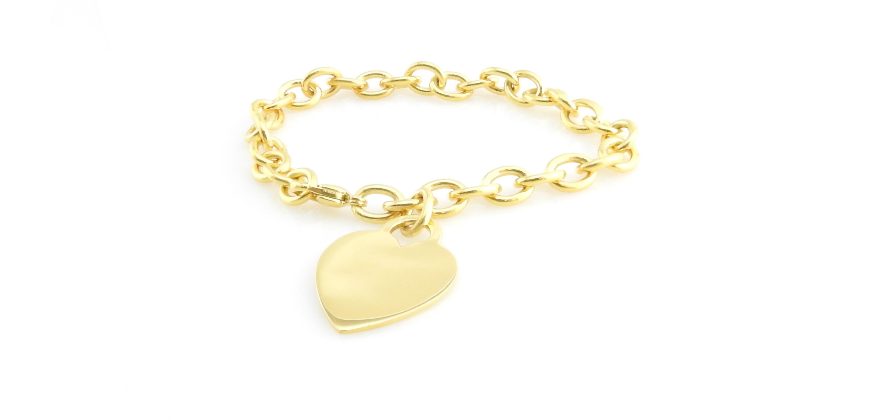 tiffany and co bracelet heart tag