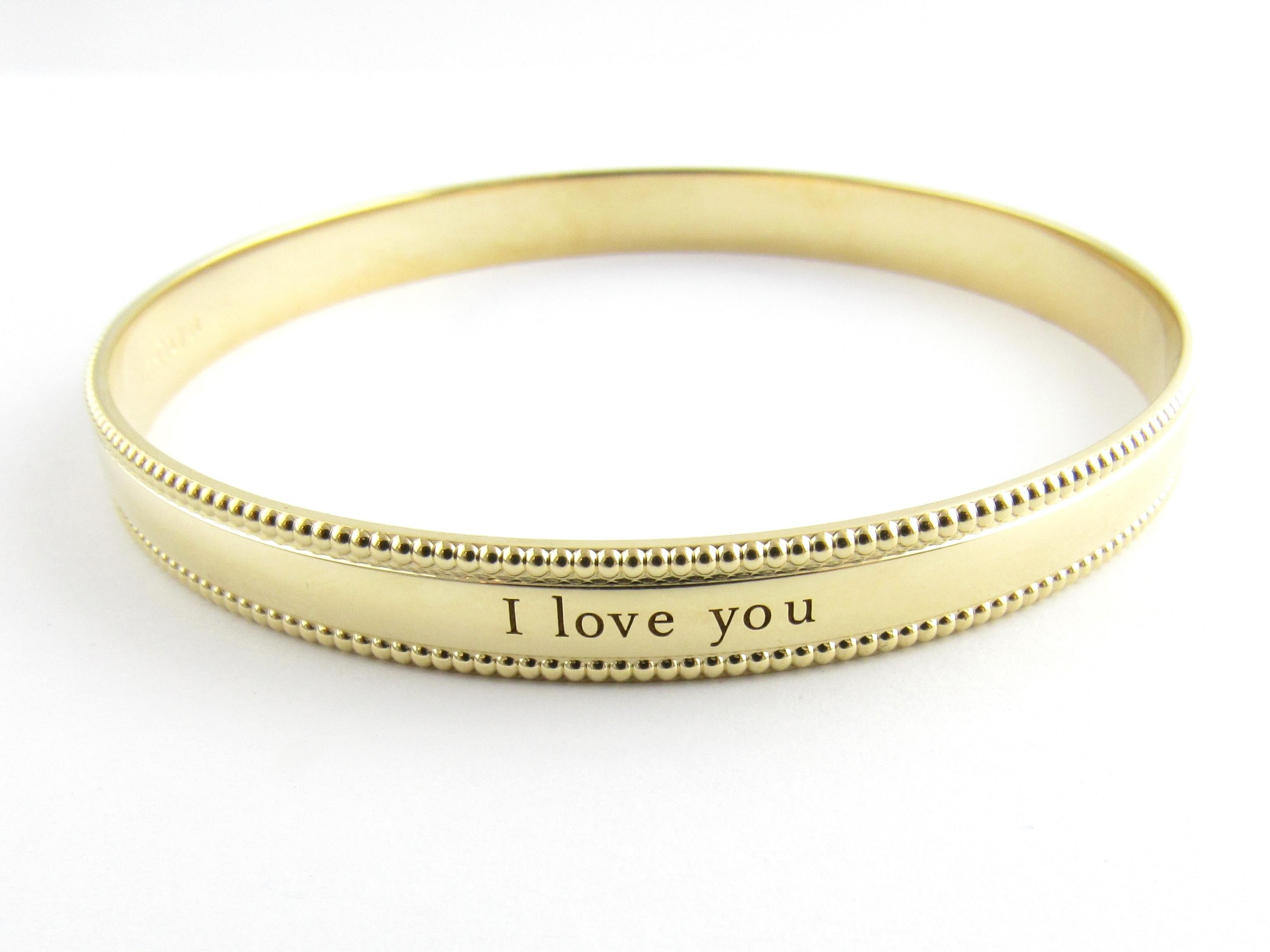 tiffany i love you bracelet