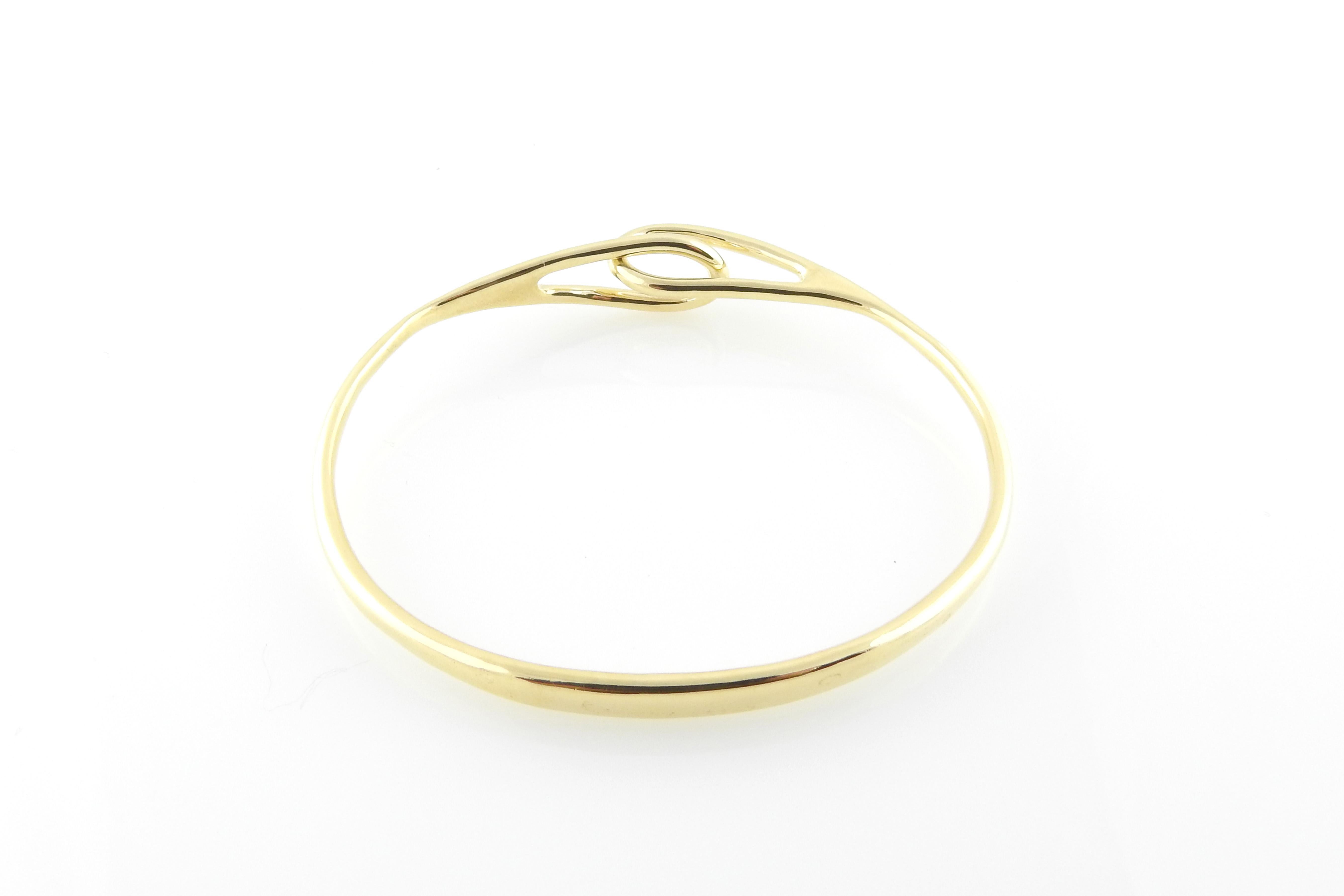 gold loop bangle