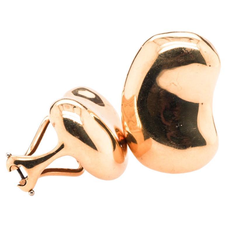 Boucles d'oreilles JUMBO en or jaune 18 carats par Elsa Peretti pour Tiffany & Co. en vente