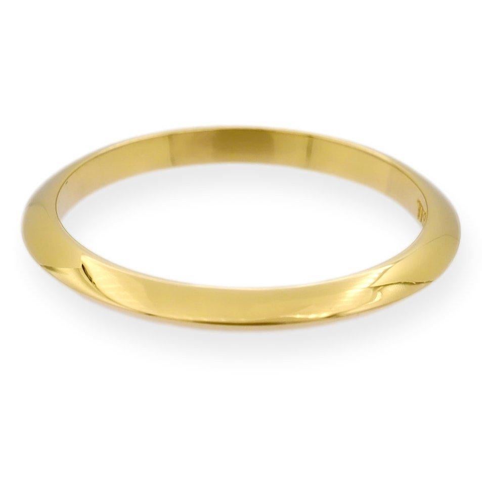 tiffany knife edge wedding band
