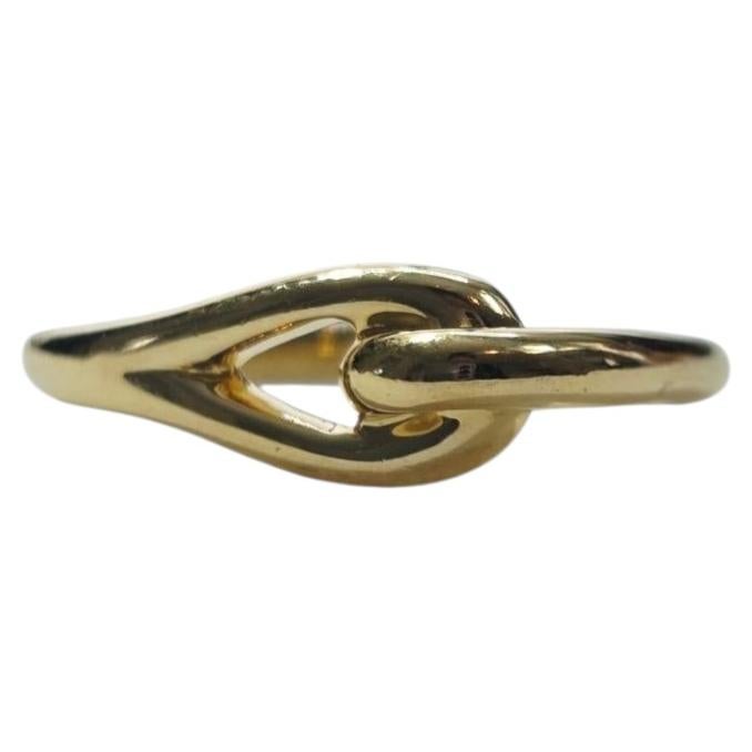 Tiffany & Co 18K Yellow Gold Knot Ring Size 6 #25226