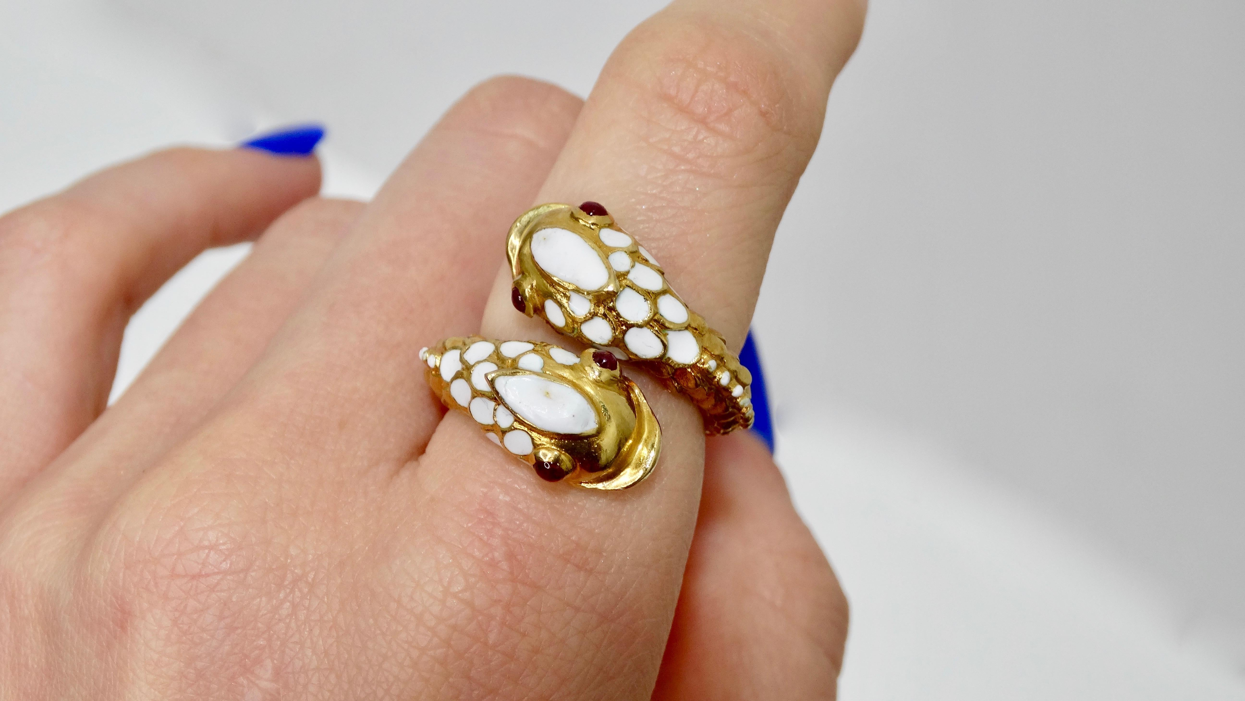 gold koi fish ring