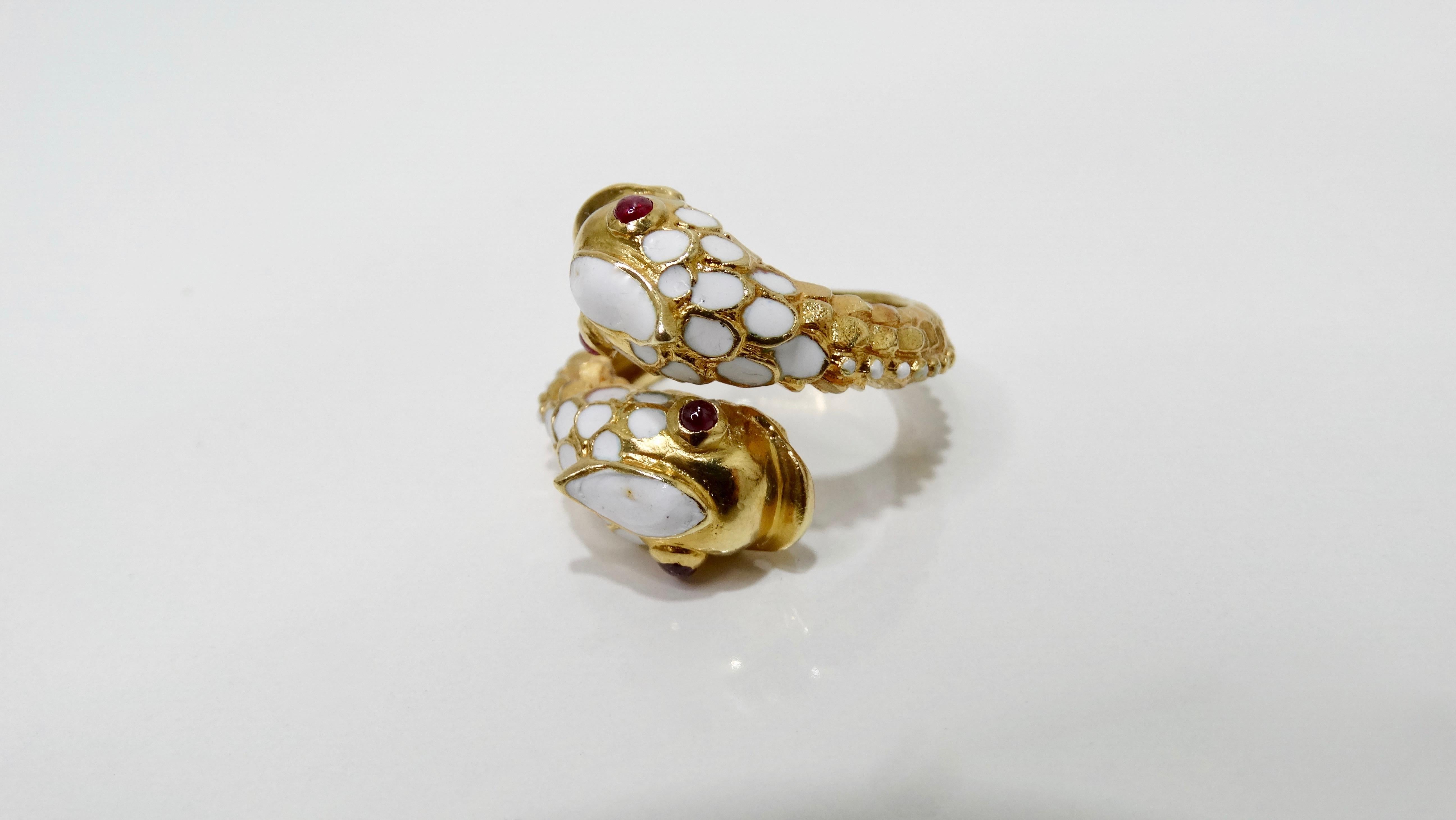 Women's or Men's Tiffany & Co. Koi Fish 18k Yellow Gold Ring