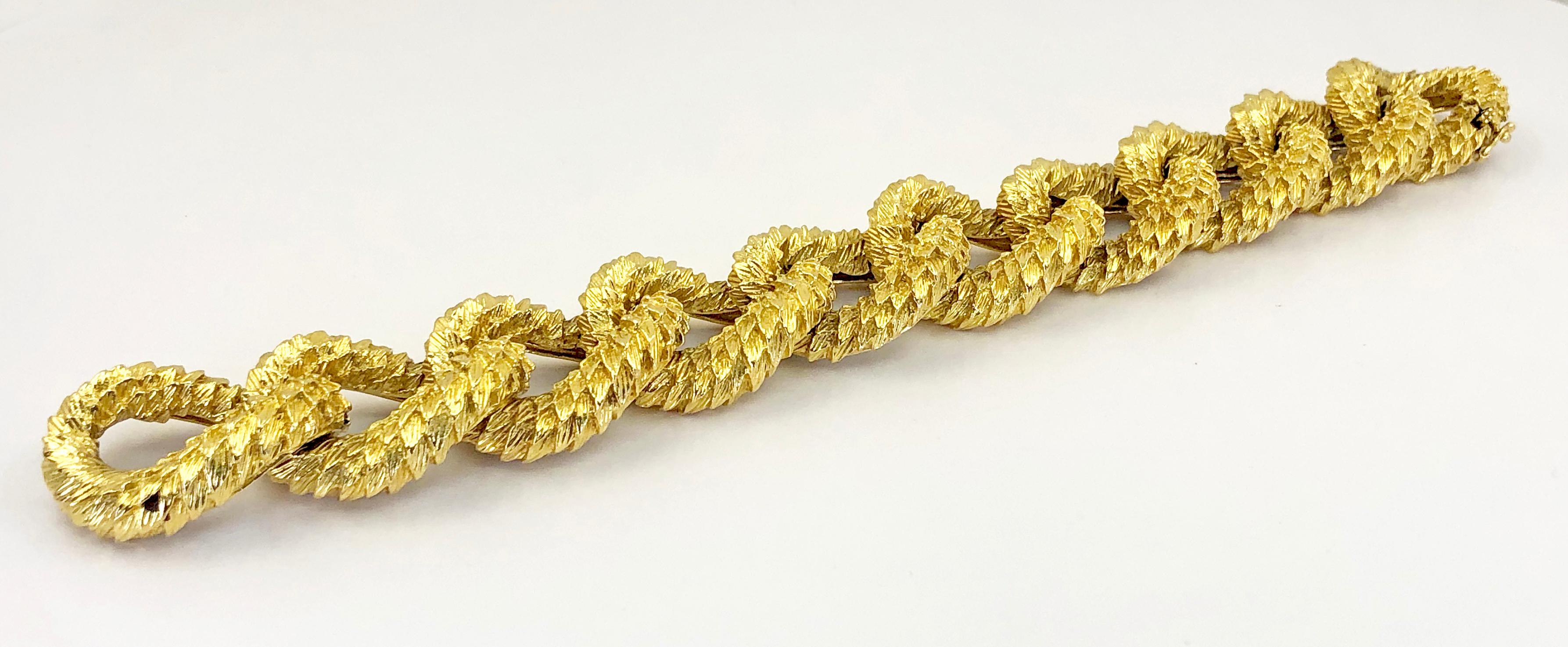 Tiffany & Co. 18k Yellow Gold Link Bracelet 1