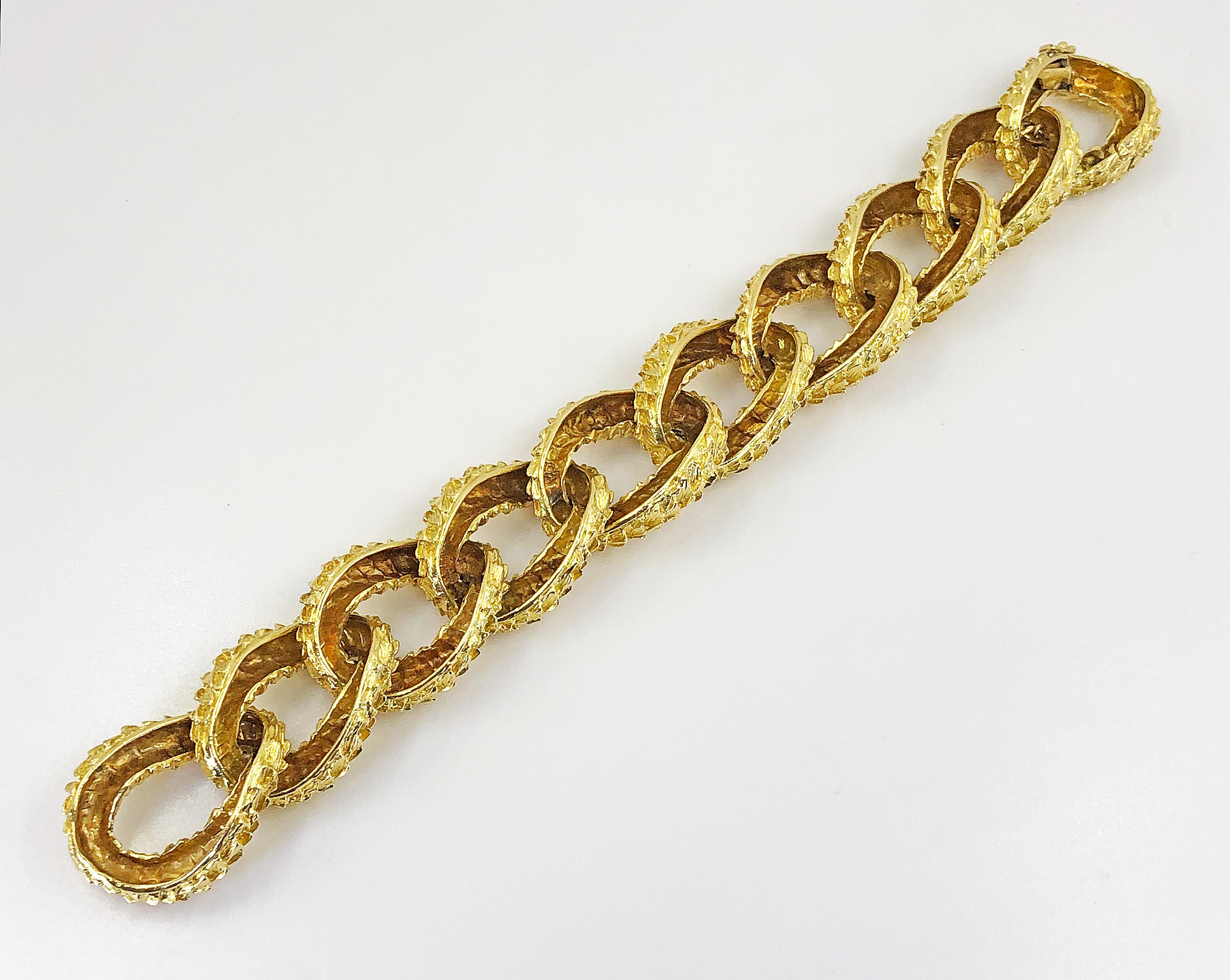 Tiffany & Co. 18k Yellow Gold Link Bracelet 2