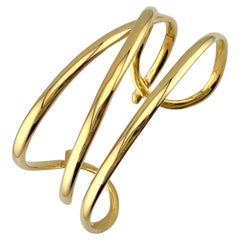 Tiffany & Co Bracelet à boucles en or jaune 18k