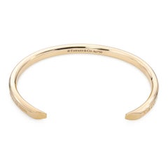 Tiffany & Co. 18k Yellow Gold Makers Cuff Bracelet