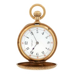 Tiffany & Co. 18k yellow gold Manual pocket watch