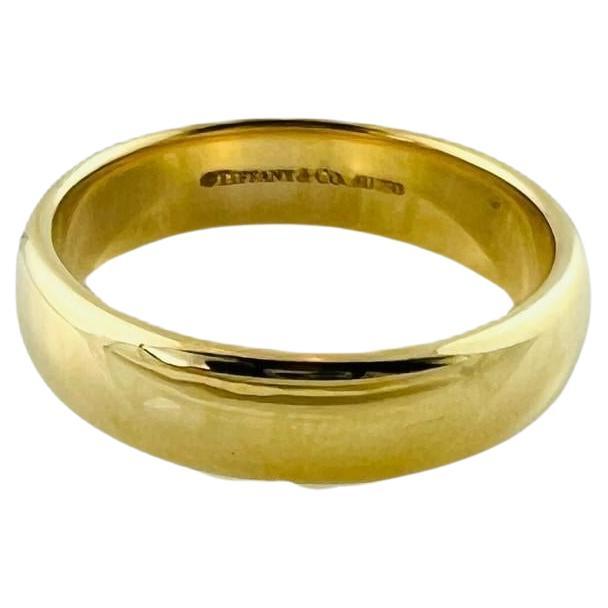 Tiffany & Co. 18K Yellow Gold Men's Wedding Band Size 11 #16545