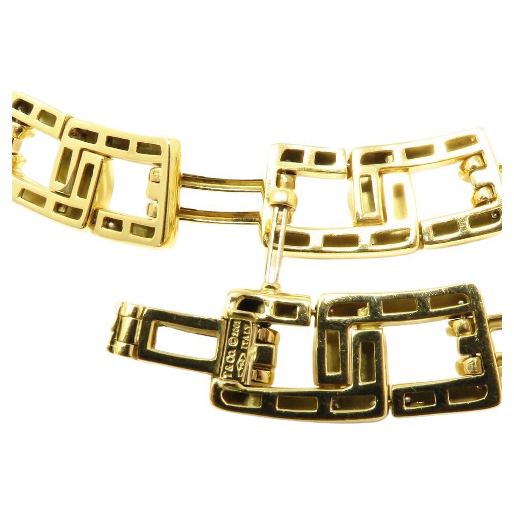 Contemporary Tiffany & Co. 18K Yellow Gold Necklace 115 grams For Sale