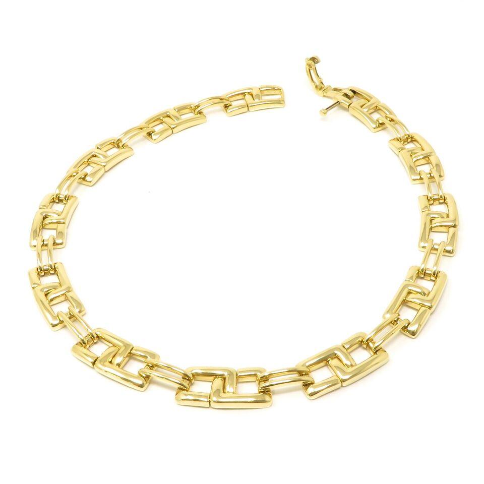 Women's or Men's Tiffany & Co. 18K Yellow Gold Necklace 115 grams For Sale