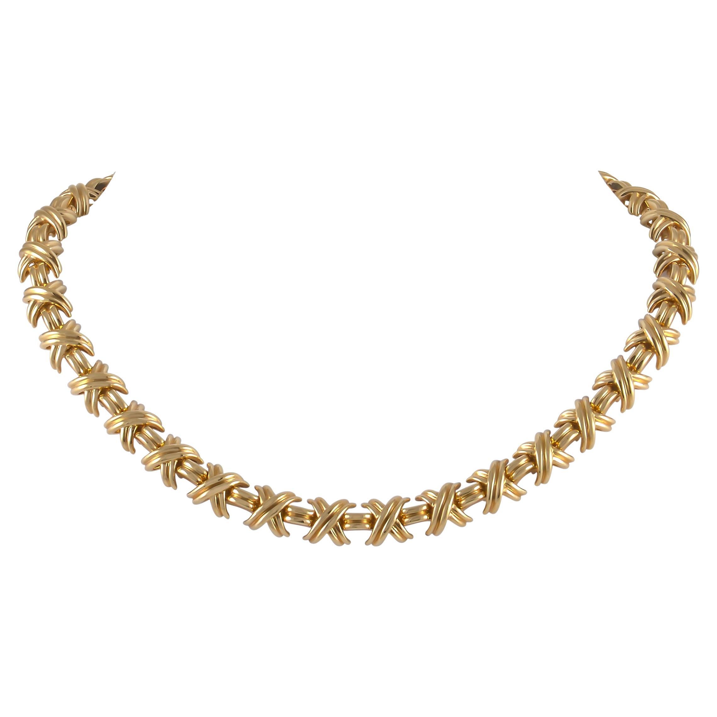 Famous iconic yellow diamond short necklace choker - White – Bijouterie  Gonin