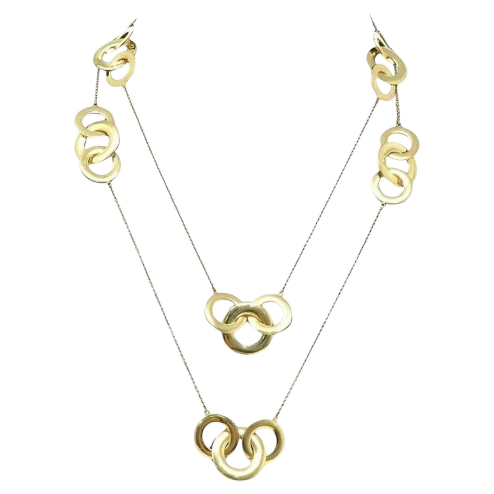 Tiffany & Co. Collier en or jaune 18 carats en vente