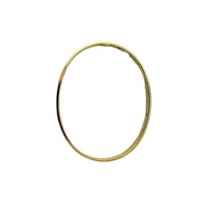 Tiffany & Co. 18K Yellow Gold Oval Bangle Bracelet #16675