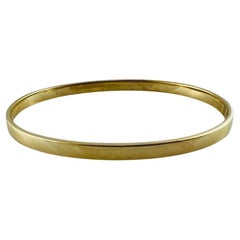 Tiffany & Co. 18K Yellow Gold Oval Bangle Bracelet #16676