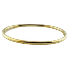 Tiffany & Co. 18K Yellow Gold Oval Bangle Bracelet #16680
