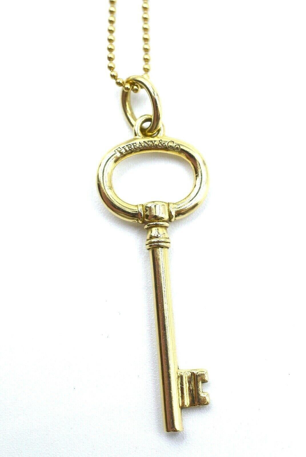 tiffany gold key