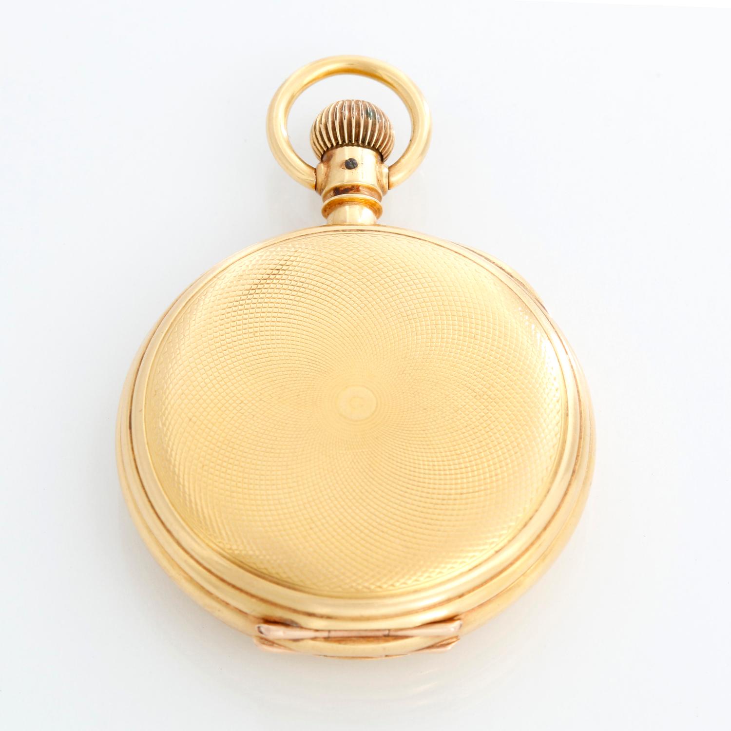 Tiffany and Co. 18K Yellow Gold Pendant Pocket Watch at 1stDibs when