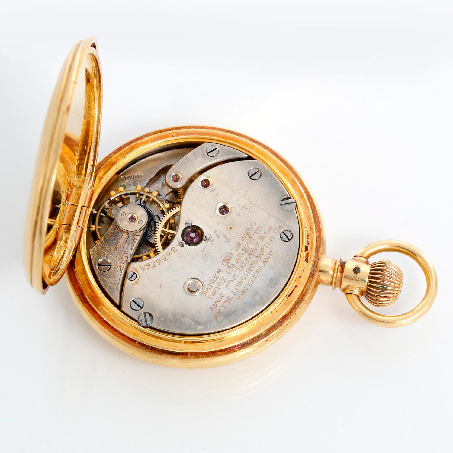 Tiffany and Co. 18K Yellow Gold Pendant Pocket Watch at 1stDibs | when ...