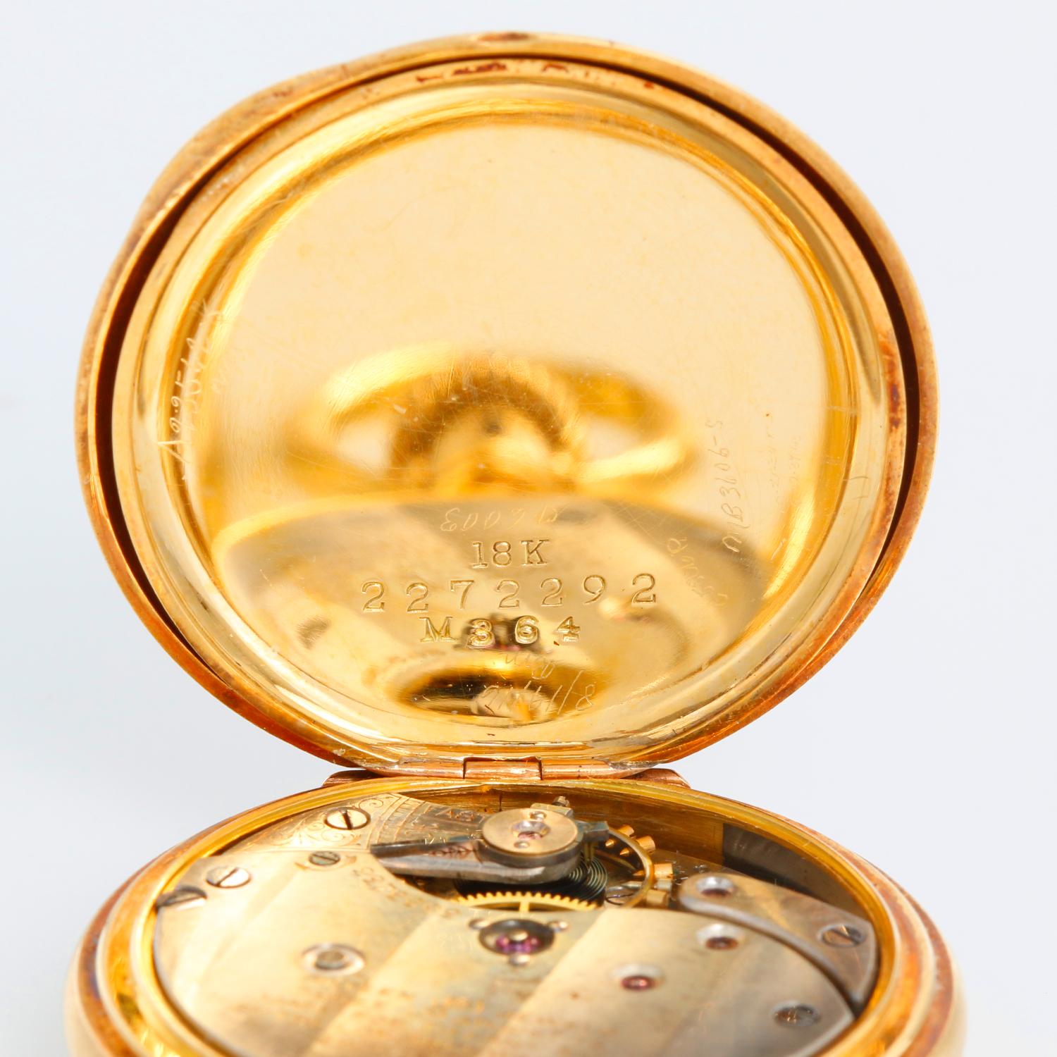 Tiffany and Co. 18K Yellow Gold Pendant Pocket Watch at 1stDibs | when ...