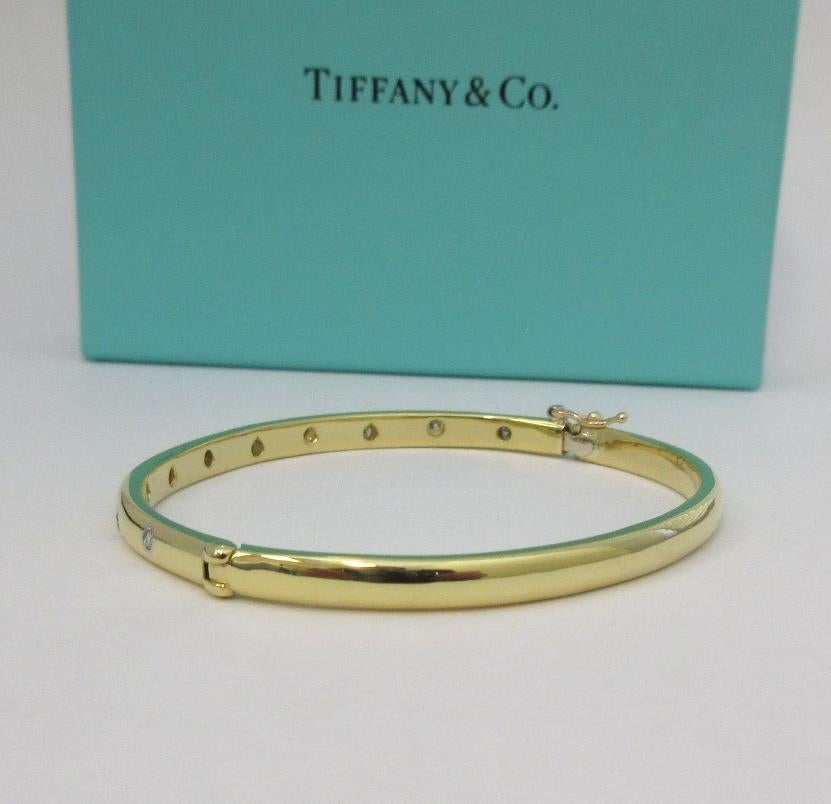Tiffany & Co. Bracelet Etoile en or jaune 18k et platine avec diamants Pour femmes en vente
