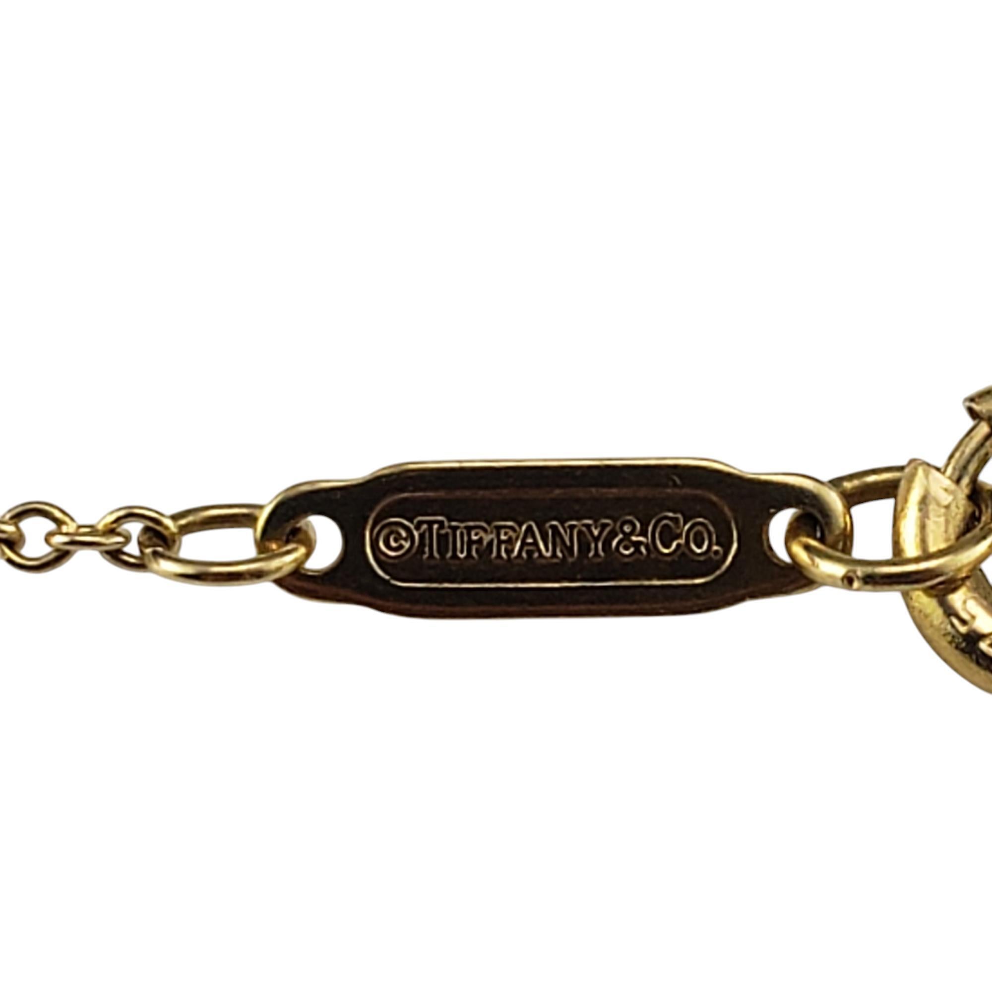 Tiffany & Co. Collar Corazón Étoile Diamante Oro Amarillo/Platino 18K #20501 en venta 1