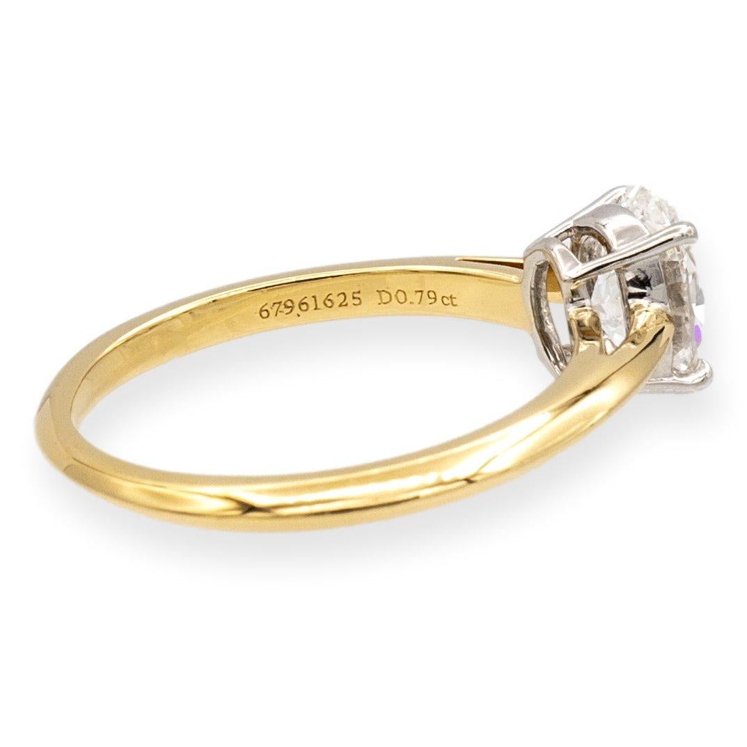 tiffany & co. oval diamond engagement ring