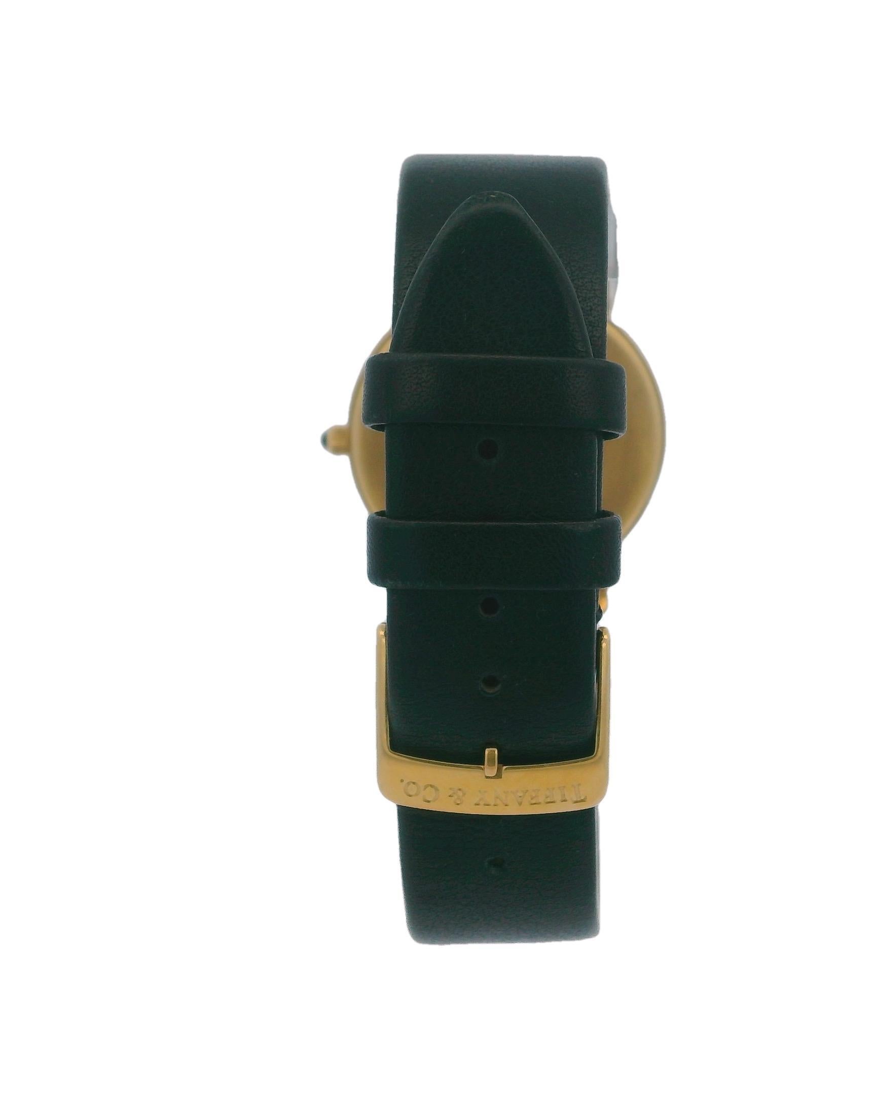Tiffany & Co. 18K Yellow Gold Quartz Watch For Sale 3