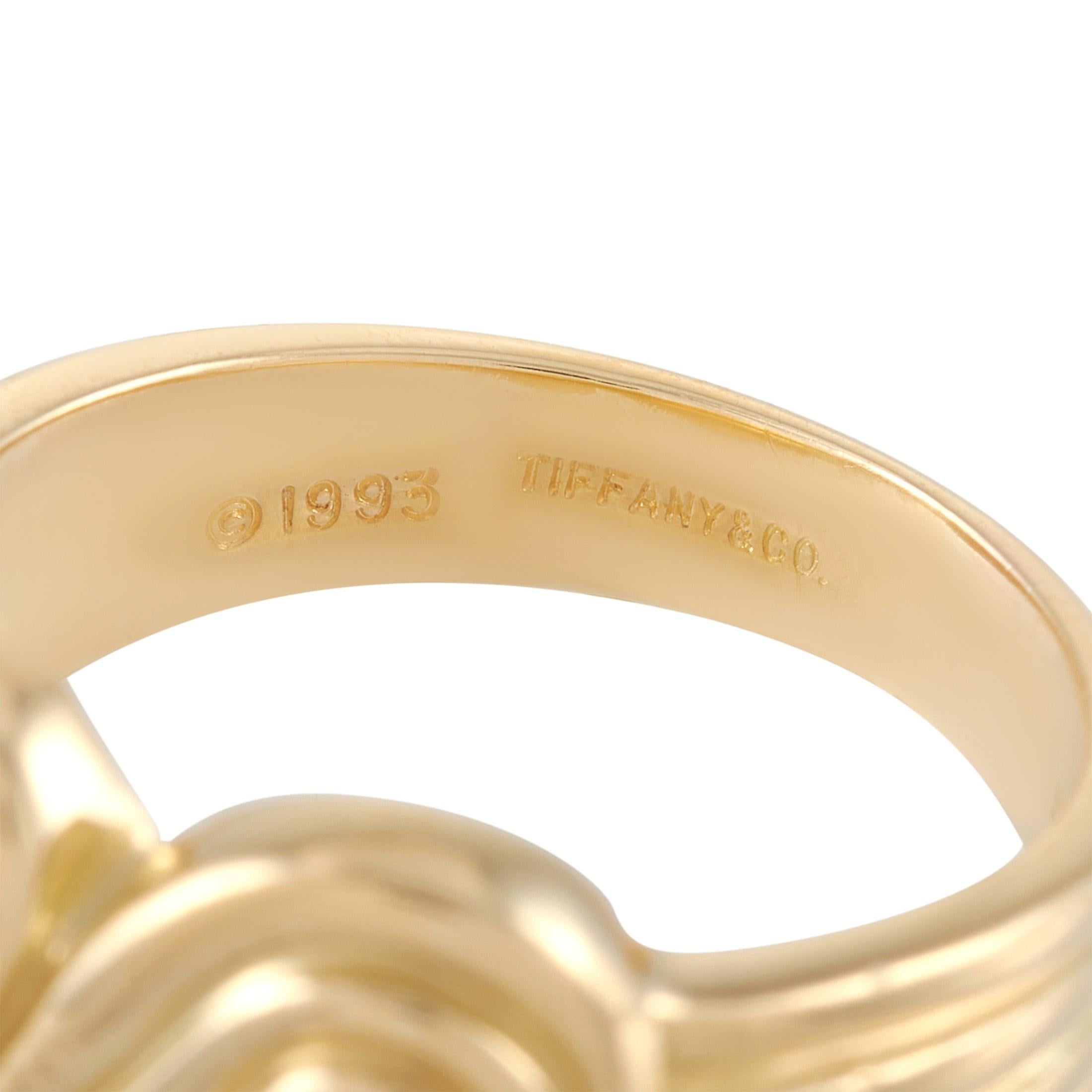 Women's Tiffany & Co. 18 Karat Yellow Gold Ring