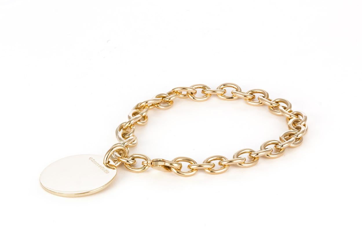 gold charm bracelet tiffany