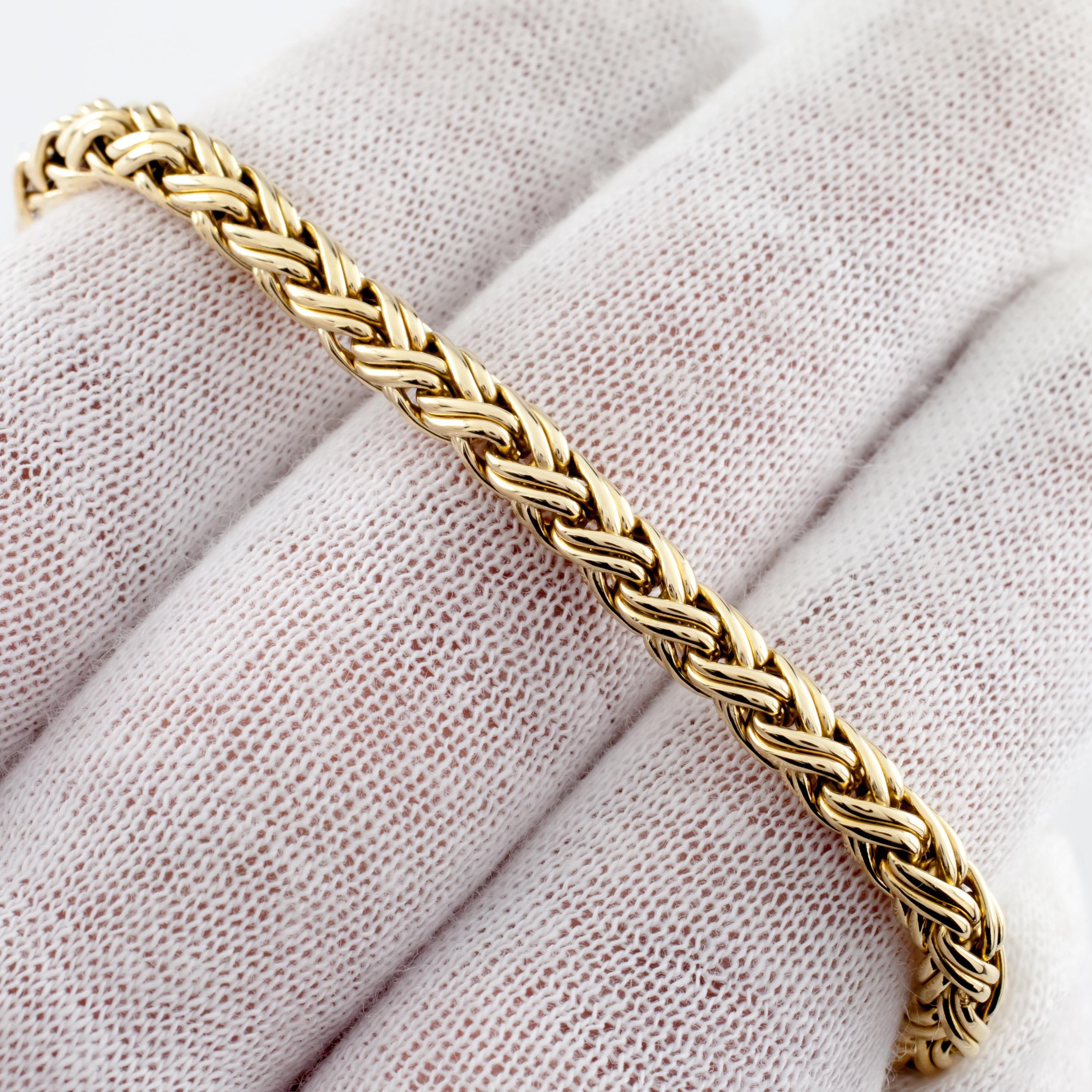 russian wheat chain bracelet