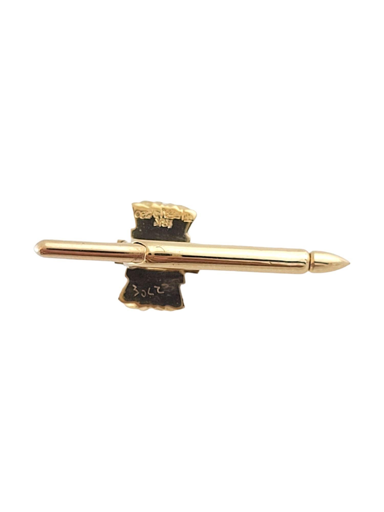 Tiffany & Co 18K Yellow Gold & Sapphire Cufflink and Stud Set #14812 For Sale 3