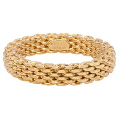 Tiffany & Co. 18k Yellow Gold Somerset Mesh Band Ring