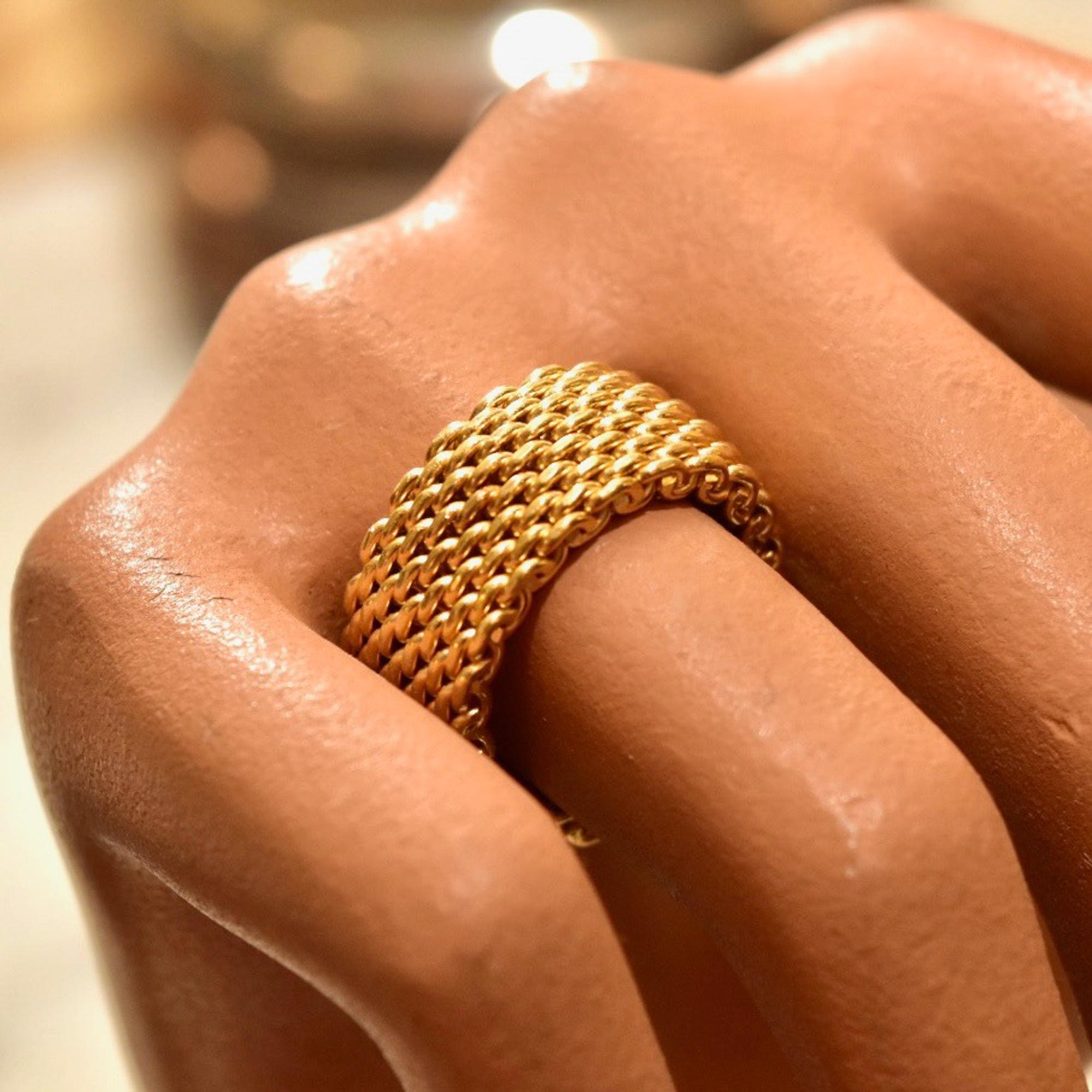 Tiffany & Co. 18k Yellow Gold Somerset Ring 4