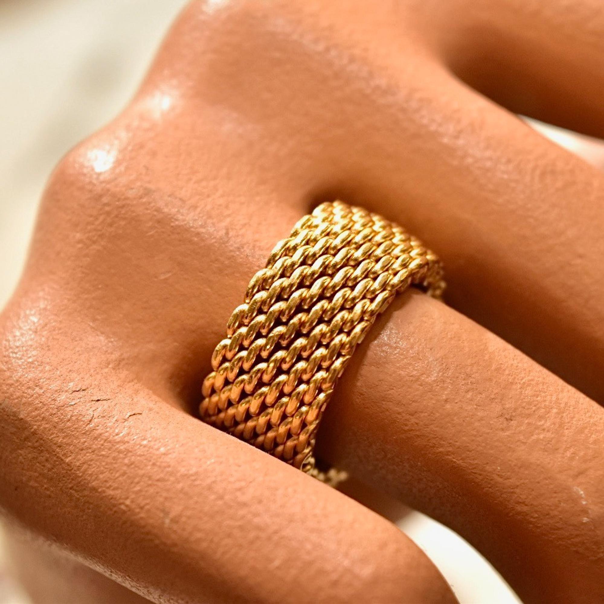 Tiffany & Co. 18k Yellow Gold Somerset Ring 2