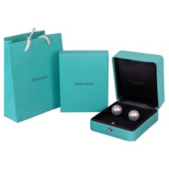 Pendientes de clip con perla del mar del sur en oro amarillo de 18 quilates Tiffany & Co.