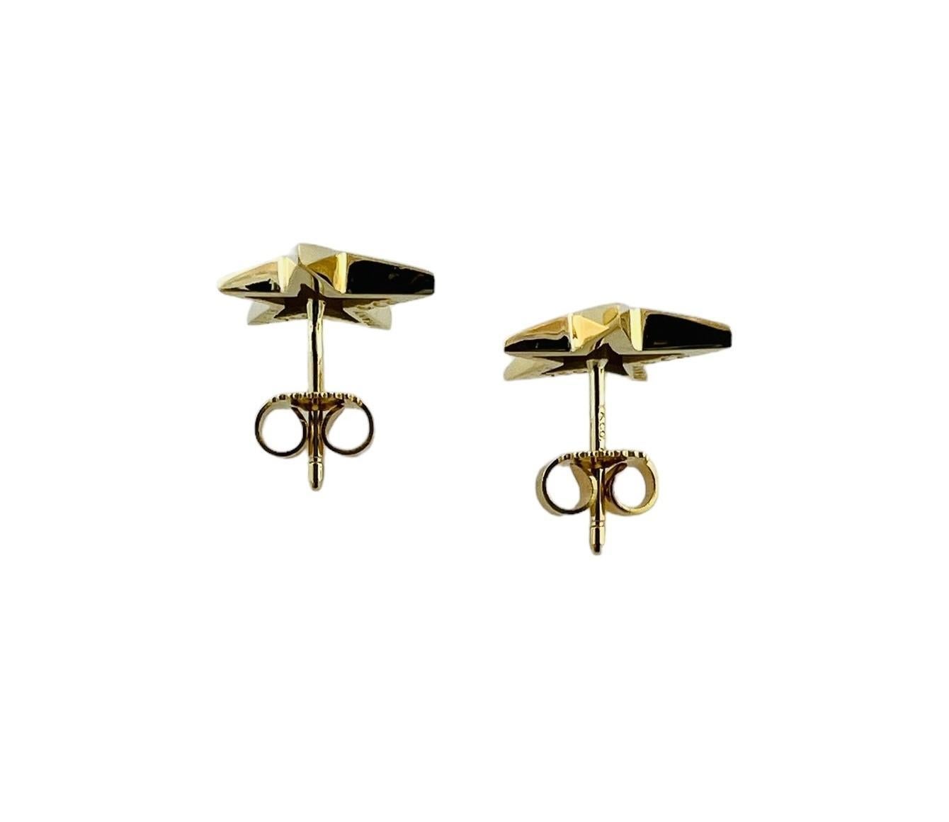 Tiffany & Co. 18 Karat Gelbgold Stern-Ohrringe #16677 1