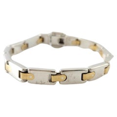 Tiffany & Co Gliederarmband aus 18 Karat Gelbgold und Sterlingsilber #17789, Tiffany & Co