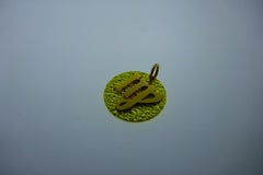 Tiffany & Co. 18 Karat Yellow Gold Virgo Zodiac Charm Pendant Vintage and Rare