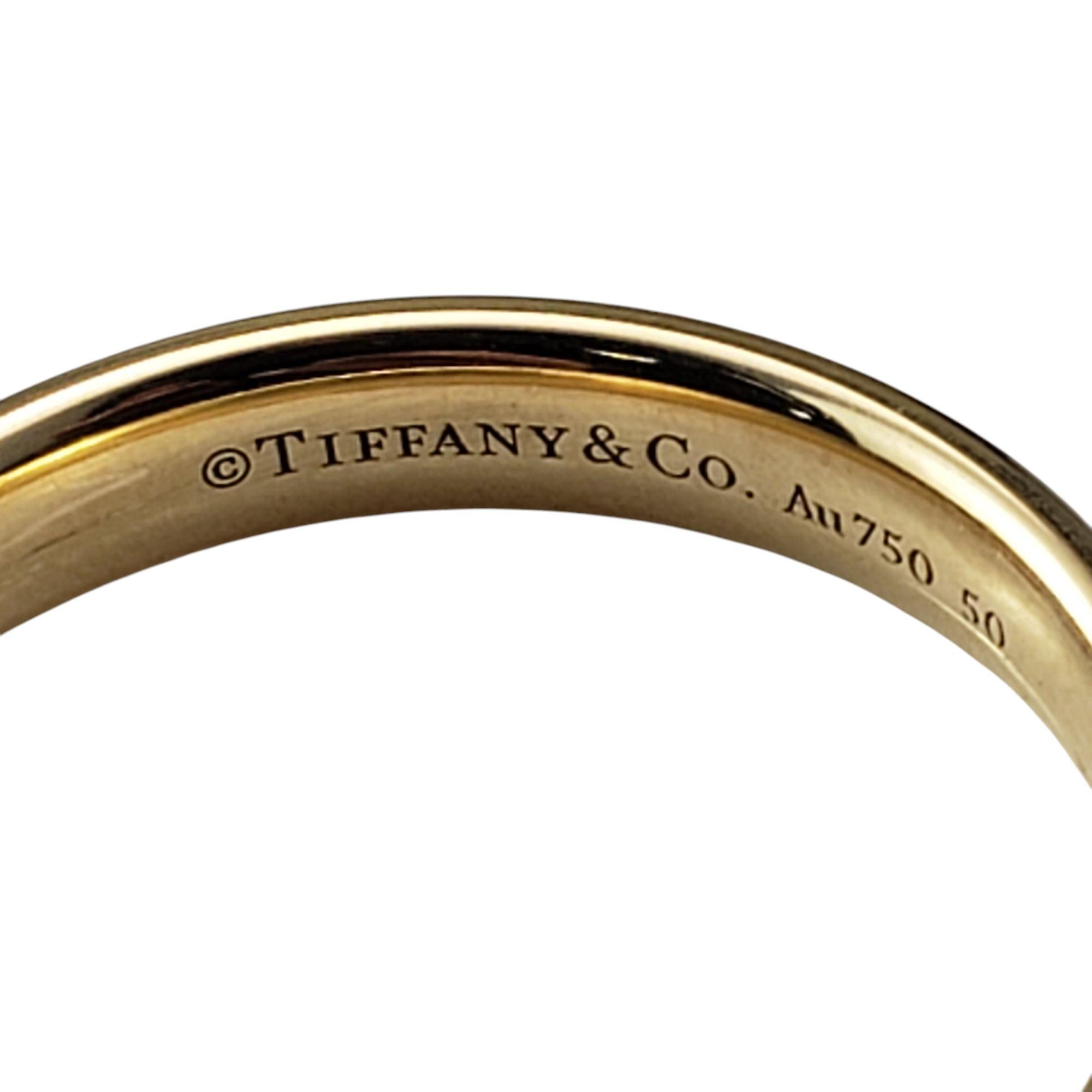 Contemporary Tiffany & Co. 18K Yellow Gold Wedding Band Ring Size 10 #21178 For Sale