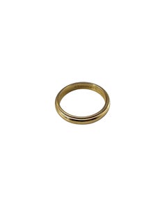 Tiffany & Co. 18K Yellow Gold Wedding Band Ring Size 9 #24957