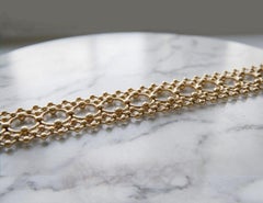 Tiffany & Co. 18K Yellow Gold Wide Bracelet